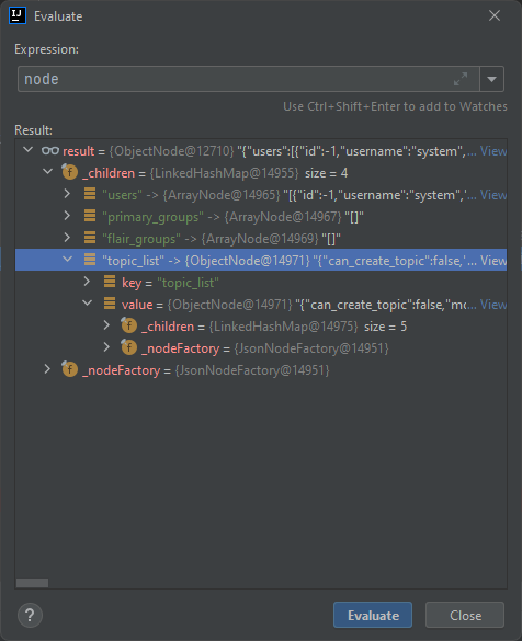 Java 中 Jackson 的 readTree